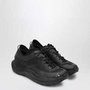 Roa Black Fabric Sneaker Sella Men